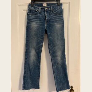 J Crew Billie Demi Boot Crop Jeans